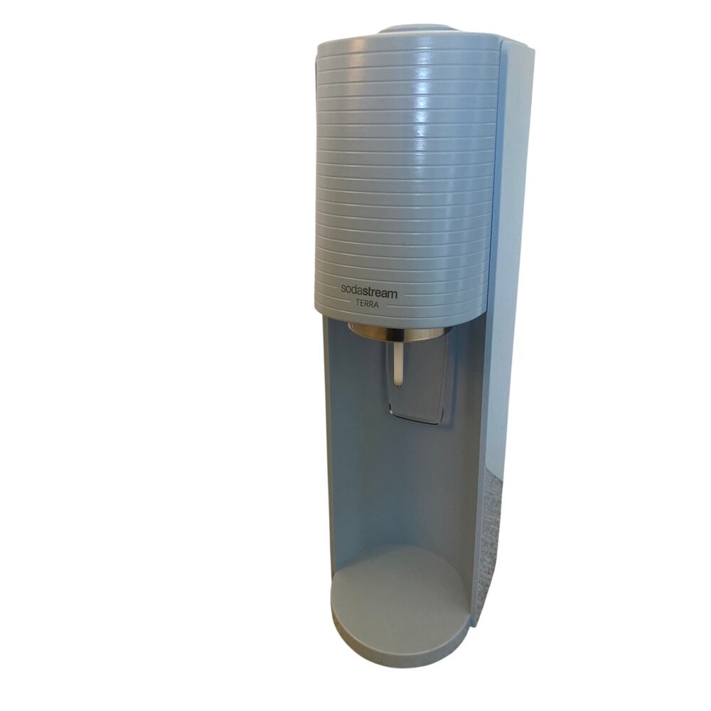 Sodastream Terra sparkling water maker limited edition icy blue machine only